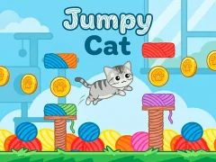 Cluiche Jumpy Cat ar líne
