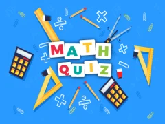 Cluiche Math Quiz Game ar líne