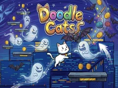 Cluiche Doodle Cats ar líne
