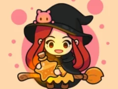 Cluiche Potion Merge Witch ar líne