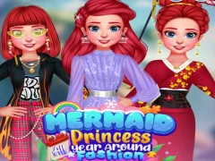 Cluiche Mermaid Princess All Year Around Fashion ar líne