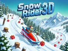 Cluiche Snow Rider 3D ar líne
