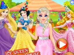 Cluiche Ice Queen Birthday Surprise ar líne