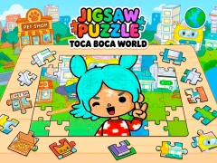 Cluiche Jigsaw Puzzle: Toca Boca World ar líne