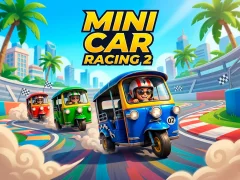 Cluiche Mini Car Racing 2 ar líne