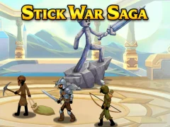 Cluiche Stick War Saga ar líne