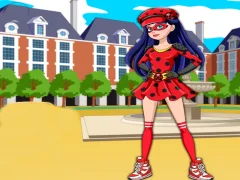 Cluiche Miraculous Ladybug Dress Up ar líne