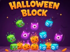 Cluiche Halloween Block ar líne