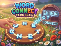 Cluiche Word Connect Train Brain ar líne