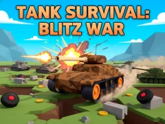 Cluiche Tank Survival: Blitz War ar líne