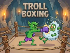 Cluiche Troll Boxing ar líne