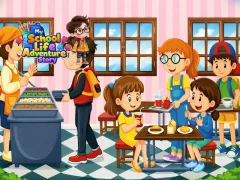 Cluiche My School Life Adventure ar líne