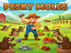 Cluiche Pesky Moles ar líne