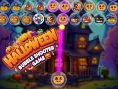Cluiche Halloween Bubble Shooting Game ar líne