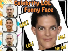 Cluiche Celebrity LOL Funny Face ar líne