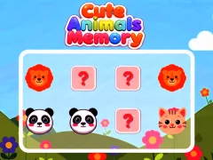 Cluiche Cute Animals Memory ar líne