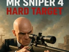 Cluiche Mr Sniper 4 Hard Target ar líne