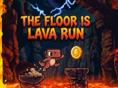 Cluiche The Floor is Lava Run ar líne