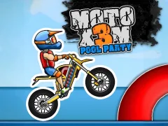 Cluiche Moto X3M  Pool Party ar líne
