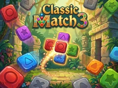 Cluiche Classic Match 3 ar líne