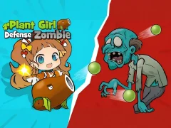 Cluiche Plant Girl Defense Zombie ar líne