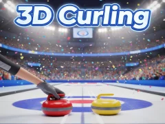 Cluiche 3D Curling ar líne