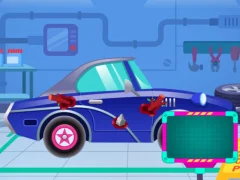 Cluiche Car Care Repair DuDu Mechanic ar líne