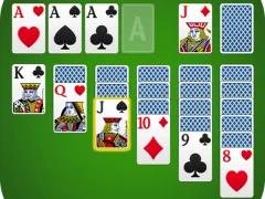 Cluiche Classic solitaire ar líne