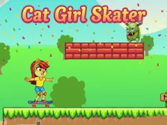 Cluiche Cat Girl Skater ar líne