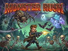 Cluiche Monster Rush ar líne