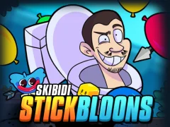 Cluiche Skibidi Stick Bloons ar líne