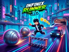 Cluiche Infinix Runner 3D ar líne