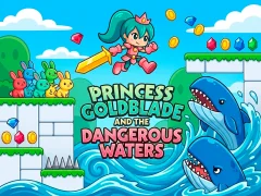 Cluiche Princess Goldblade and the Dangerous Waters ar líne