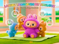Cluiche Labubu Tamagotchi Pet Simulator ar líne