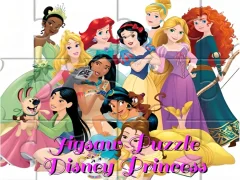 Cluiche Jigsaw Puzzle: Disney Princess ar líne