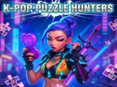 Cluiche K-Pop Puzzle Hunters ar líne