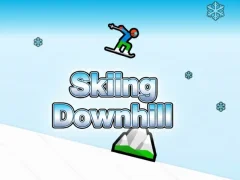 Cluiche Skiing Downhill ar líne