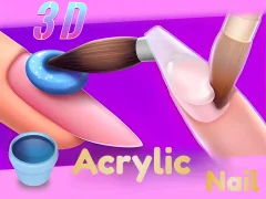 Cluiche 3D Acrylic Nail ar líne