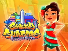 Cluiche Subway Surfers Buenos Aires ar líne