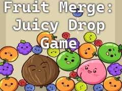 Cluiche Fruit Merge: Juicy Drop Game ar líne