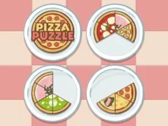 Cluiche Pizza Puzzle ar líne