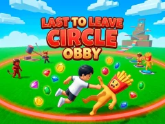 Cluiche Last to Leave Circle Obby ar líne
