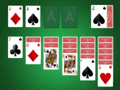 Cluiche Solitaire Classic ar líne