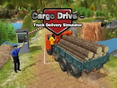 Cluiche Cargo drive - Truck Delivery Simulator ar líne