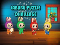 Cluiche Labubu Puzzle Challenge ar líne
