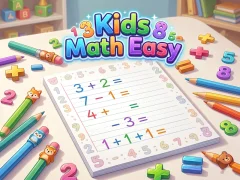 Cluiche Kids Math Easy ar líne
