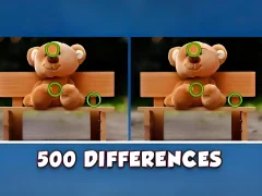 Cluiche Find 500 Differences ar líne