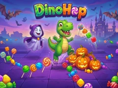 Cluiche DinoHop ar líne