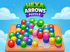 Cluiche Hexa Arrows Puzzle ar líne