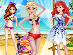 Cluiche Summer Beach Outfits ar líne
